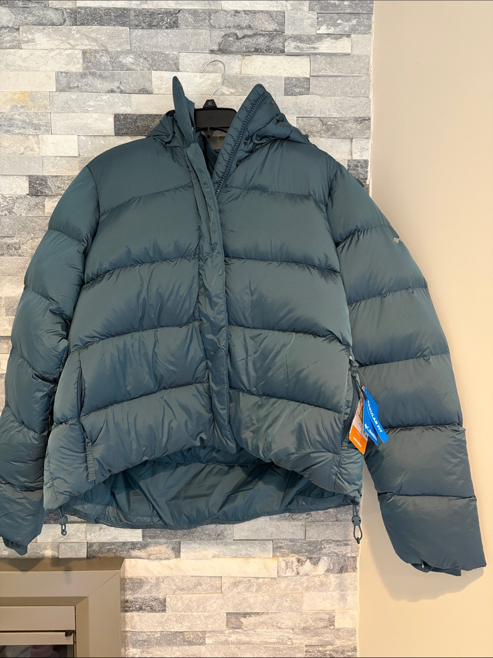 Columbia women's amaze puff hooded jacket new with tags size xxlarge
